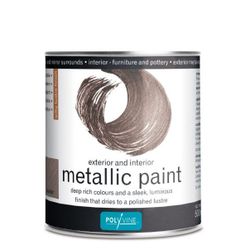 Polyvine® Metallic Paint PEWTER (tenn)