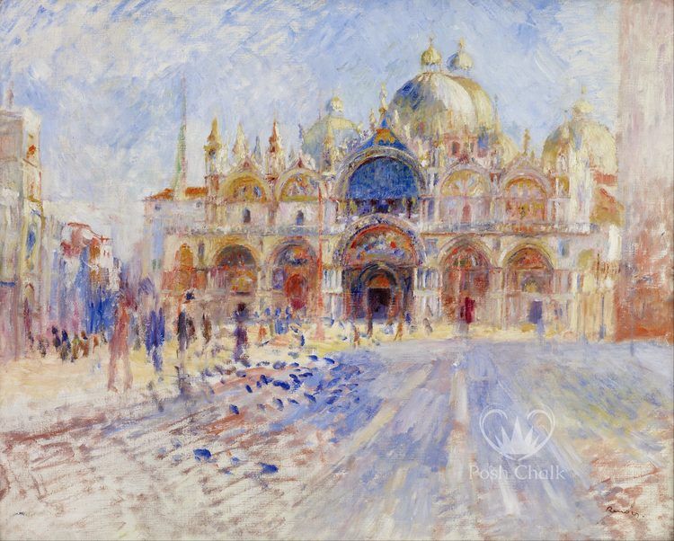 A3 Posh Chalk VENETIAN PALACE - Deluxe Decoupagepapper