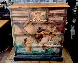 Posh Chalk® POSH FAIRIES - A1 Deluxe Decoupage Paper ca  59x84cm