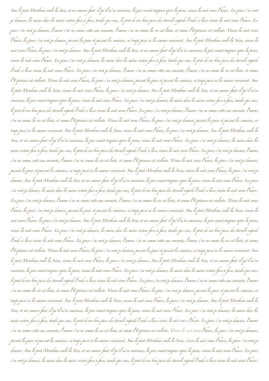 A3 Posh Chalk® POSH SCRIPT Deluxe Decoupagepapper