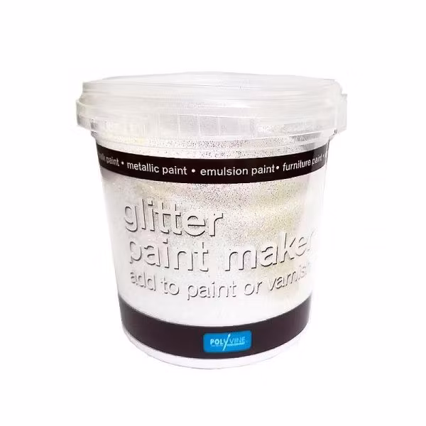 Polyvine Glitter Paint Maker RAINBOW (flerfärgat metallglitter)