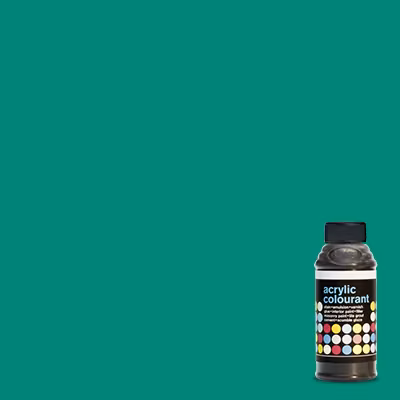 Polyvine Acrylic Colorant - Flytande pigmentkoncentrat - EMERALD (blågrön)