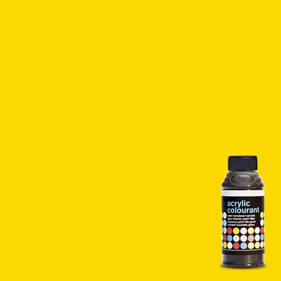 Polyvine Acrylic Colorant - Flytande pigmentkoncentrat - YELLOW (gul)