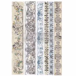 Re Design Décor Transfers® - Distressed Borders ca 61x89cm