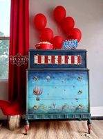 MINT - A3 Decoupagepapper (ca 30x42cm) - BALLOONS