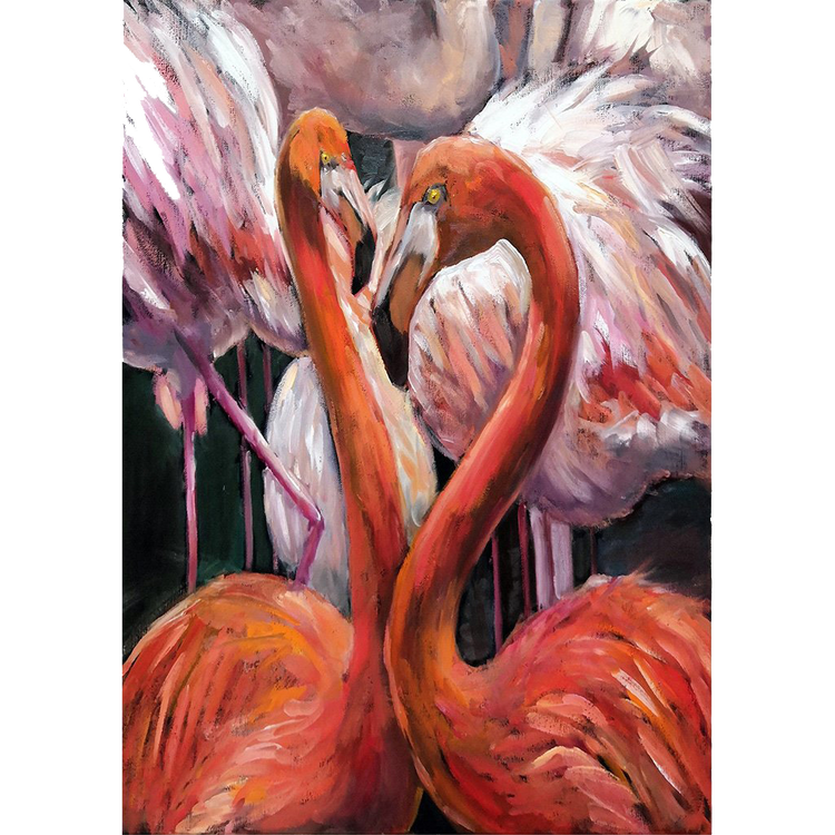 MINT Decoupage Paper FLAMINGOS