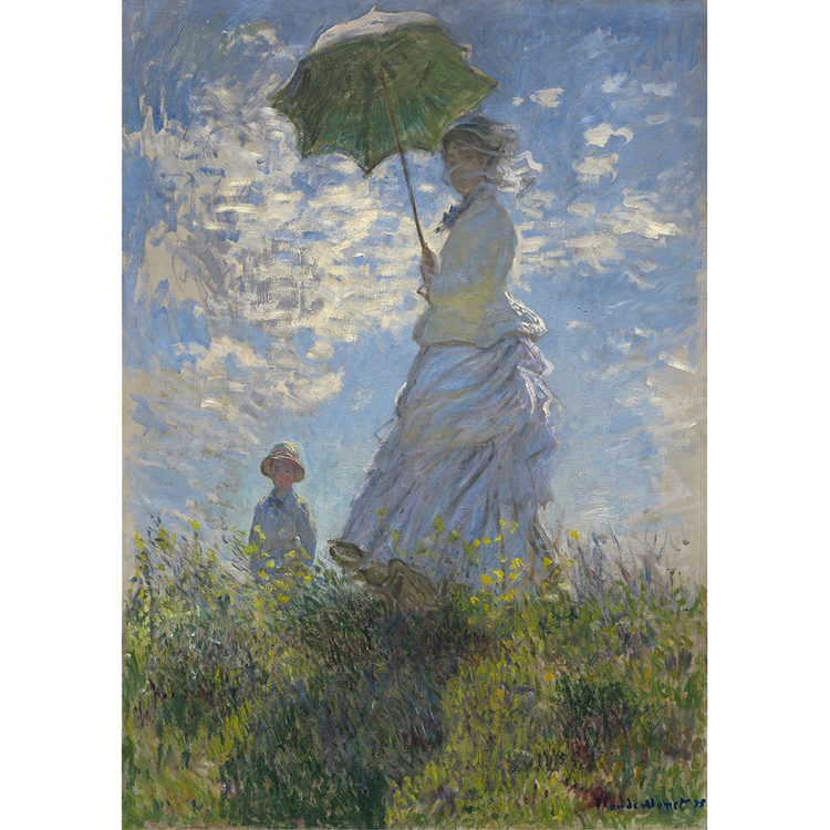 MINT Decoupage Paper LADY WITH PARASOL