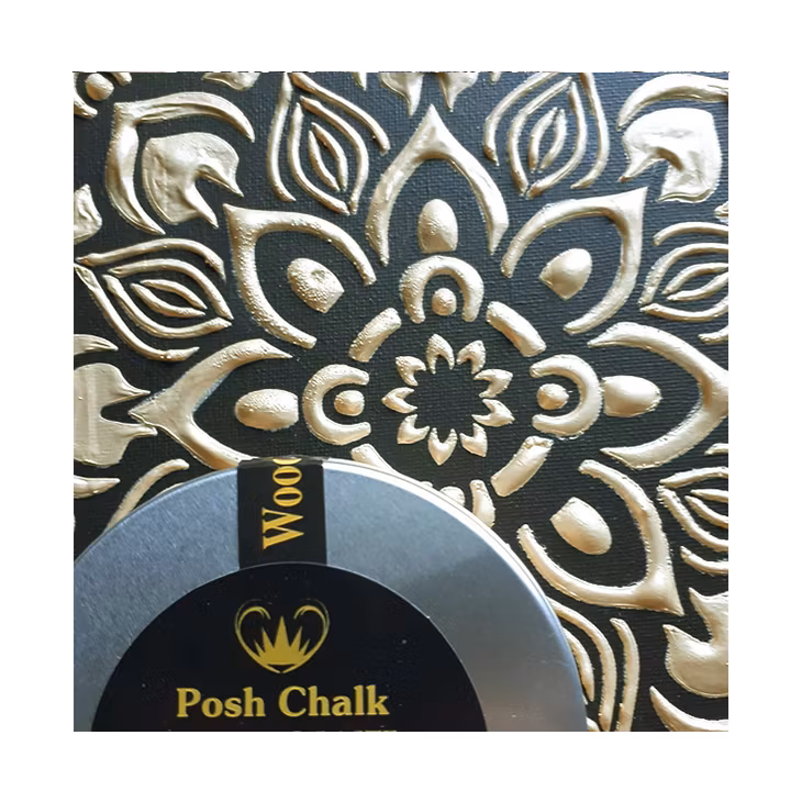 EMBOSSINGPASTA - Posh Chalk Metallic Paste - LIGHT GOLD