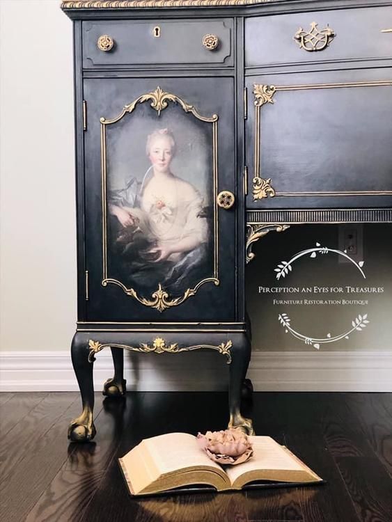 MINT Decoupage Paper MADAME LE FEVRE- Photo credit:  Perception: An Eye for Pleasure