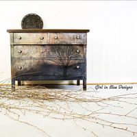 MINT - A3 Decoupagepapper (ca 30x42cm) - SEPIA TREE