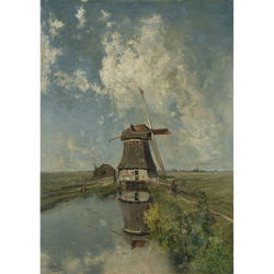 MINT - A1 Decoupagepapper (ca 59x84cm) - WINDMILL