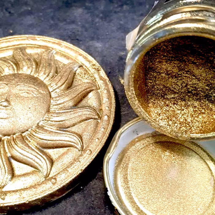 Posh Chalk Pigments - Metallpigment - LEMON GOLD