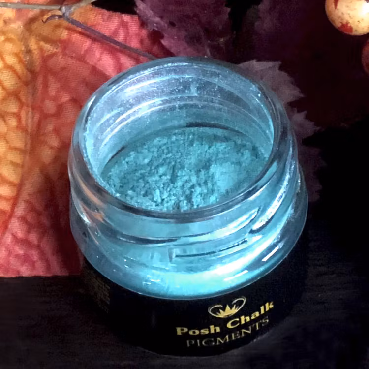 Posh Chalk Pigments - Metallpigment - GREEN FHTHALO