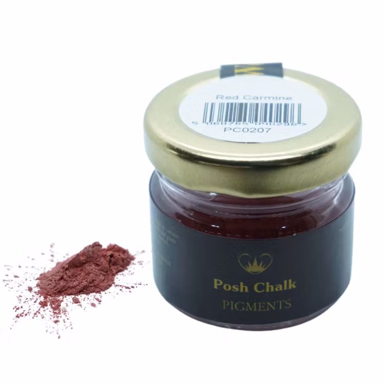 Posh Chalk Pigments - Metallpigment - RED CARMINE