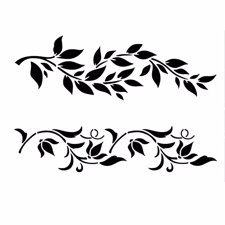 SCHABLONER - Posh Chalk Stencil - Hollywood & Vine