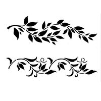 Posh Chalk® Schablon - Hollywood & Vine 21x30cm