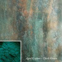 PP Aged Copper - Creative Powders - Faux Verdigris - GRÖN / Dark Green