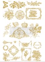 Re Design Décor Transfers® - Gilded Home & Nature ca 56x94cm