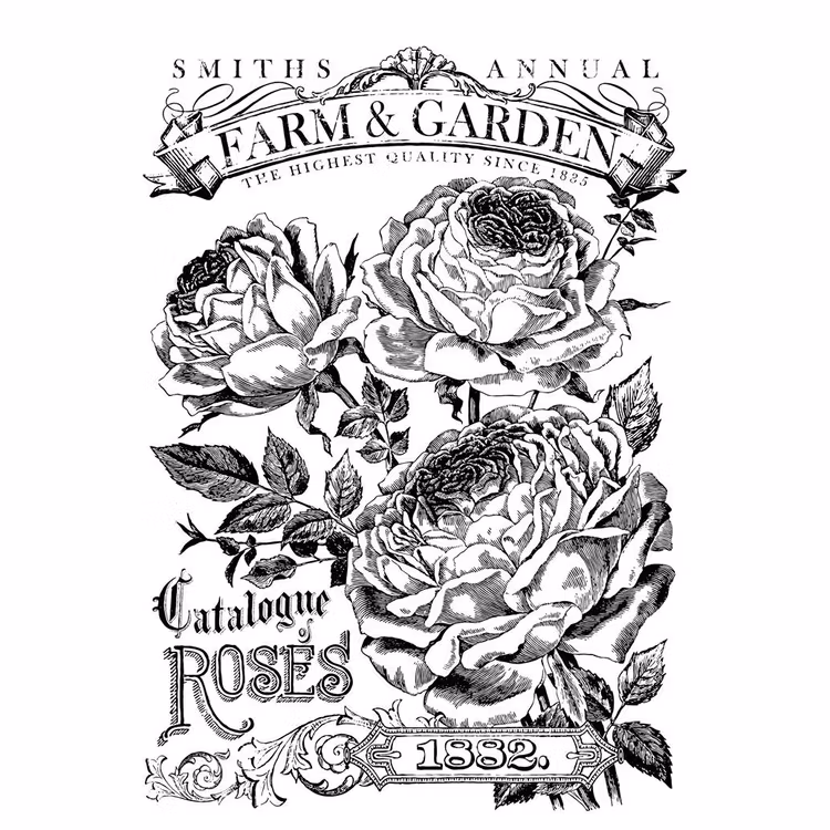 IOD Decor Transfer - CATALOGUE OF ROSES