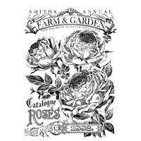 IOD Decor Transfer - CATALOGUE OF ROSES ca 60x84cm