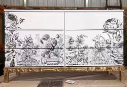 IOD Decor Transfer - CLASSIC BOUQUETS ca 70x84cm