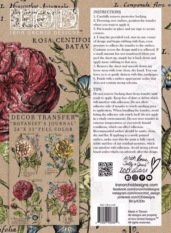 IOD Decor Transfer - LADIES IN WAITING