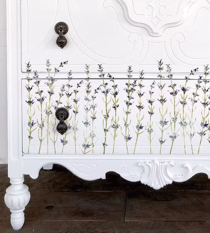 IOD Decor Transfer - PAINTERLY FLORALS