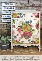 IOD Decor Transfer - WALL FLOWER ca 61x84cm