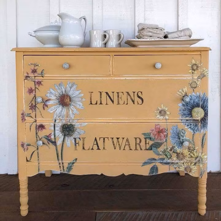 IOD Decor Transfer - WILD FLOWER BOTANICAL