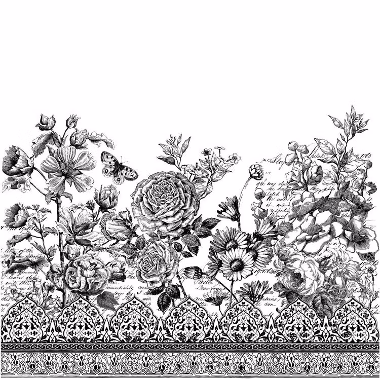 IOD Decor Transfer - ASTORIA FOLIAGE