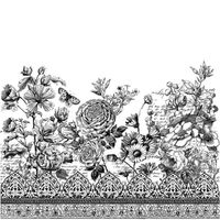 IOD Decor Transfer - ASTORIA FOLIAGE ca 91x84cm
