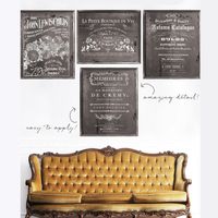 IOD Decor Transfer - SEED WHITE - Liten ca 28x35cm