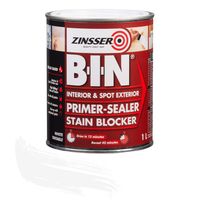 Zinsser® B-I-N Spärrgrund - Äkta Shellack - VIT