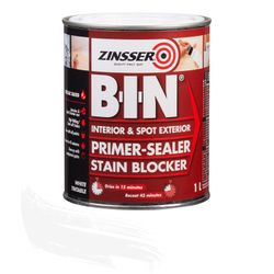 Zinsser® B-I-N Spärrgrund - Äkta Shellack - VIT