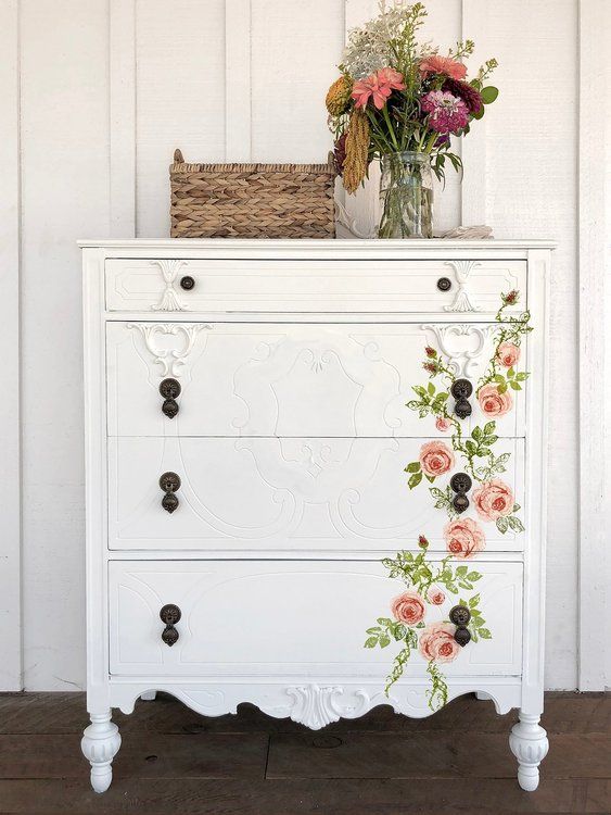 IOD Dekorstämpel - Painterly Roses