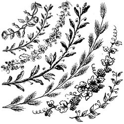 IOD Dekorstämpel - Wreath Builder Classic 30x30cm