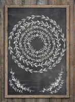 IOD Dekorstämpel - Wreath Builder Classic 30x30cm