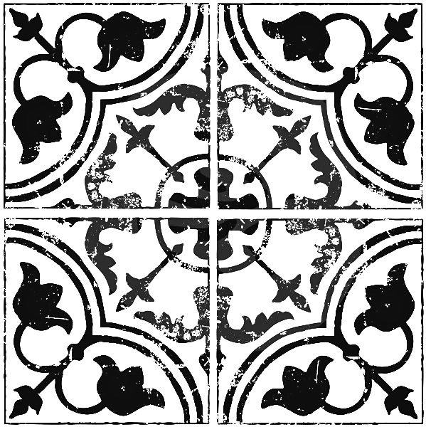 IOD Dekorstämpel - Tile Cubano
