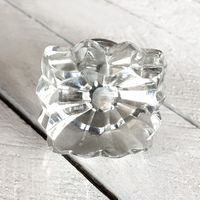 Möbelknopp -  Crystal Square