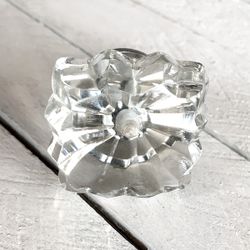 Möbelknopp -  Crystal Square