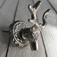 Möbelknopp - Silver Deer