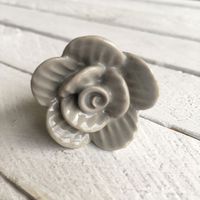Möbelknopp - Grey Rose
