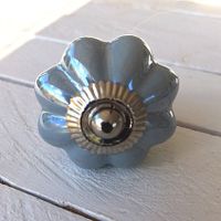 Möbelknopp - Pumkin Pearl Blue