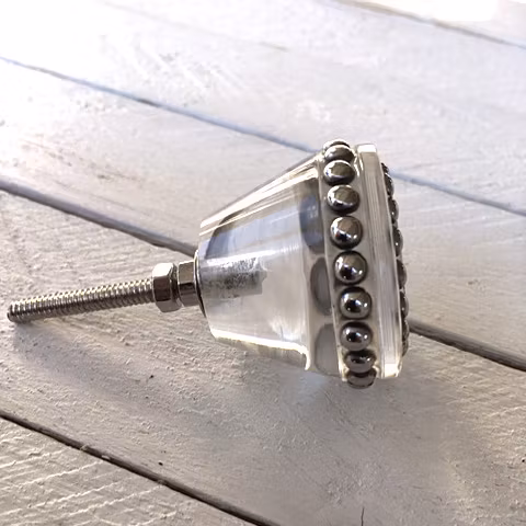 Möbelknopp - Plexi Studs