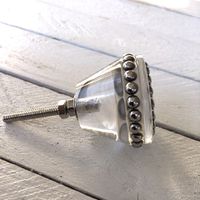 Möbelknopp - Plexi Studs