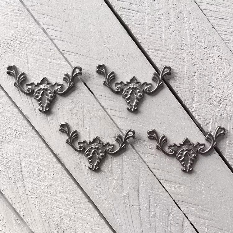 Beslag & Dekor - Plaque Mini Bits 4st