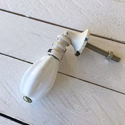 Dropphandtag - White Droplet