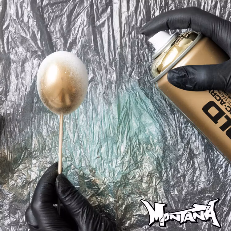 MONTANA GOLD - Metallic Sprayfärg - GOLD Chrome Effect