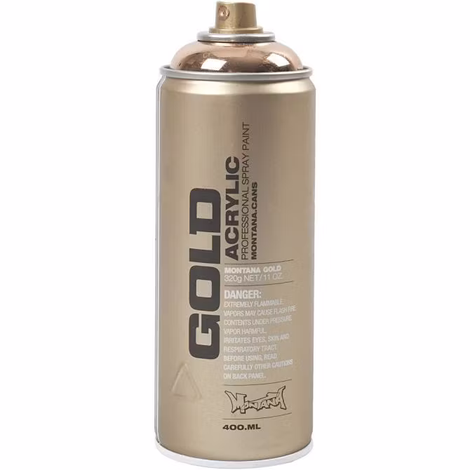 MONTANA GOLD - Metallic Sprayfärg - COPPER Chrome Effect