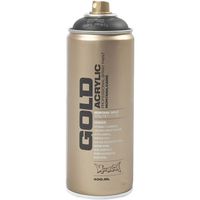 MONTANA™ GOLD Colour - Svart Sprayfärg 400ml - SVART 9000